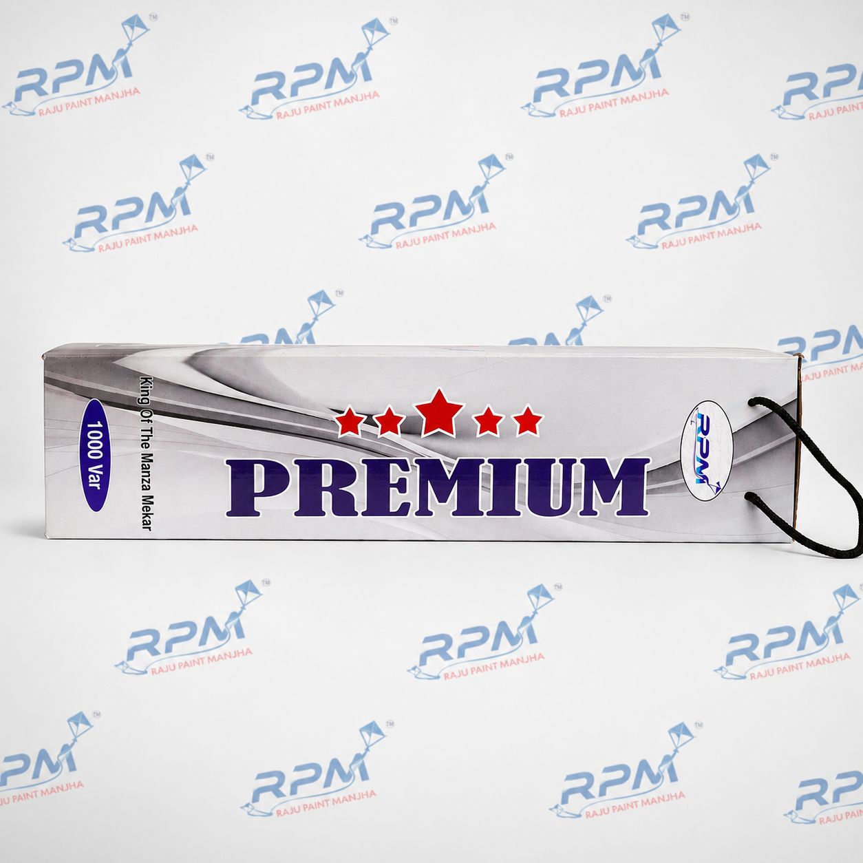 RPM Raju Premium Manja 1000 Var – Professional Sharp Cutting Kite Thread
